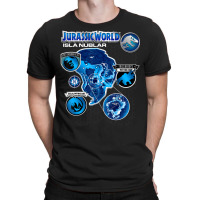 Isla Nublar Tech Map T-shirt | Artistshot