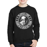 Philosopher Search Rescue Team Plato's Cave Philosophy Lover Youth Sweatshirt | Artistshot