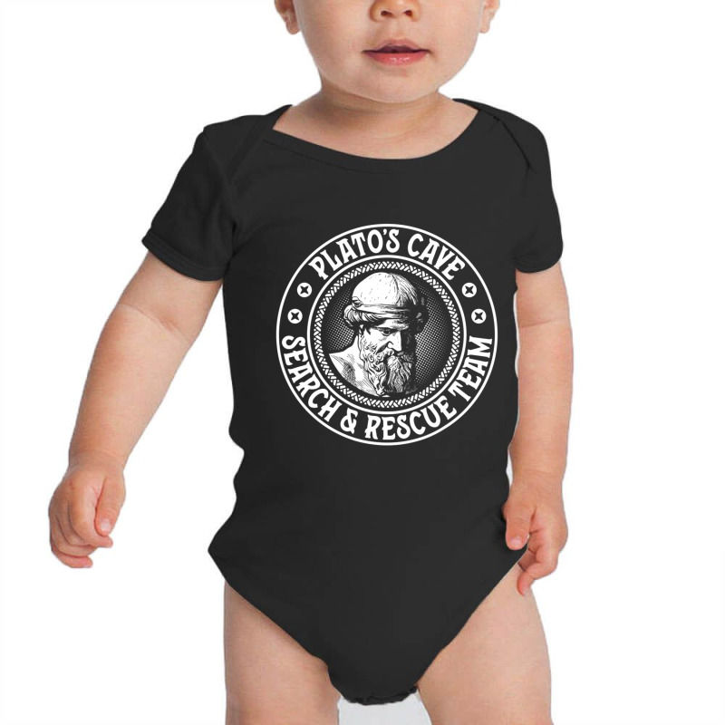 Philosopher Search Rescue Team Plato's Cave Philosophy Lover Baby Bodysuit by cm-arts | Artistshot