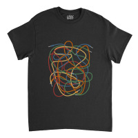 Modular Synthesizer Patch Cables Classic T-shirt | Artistshot