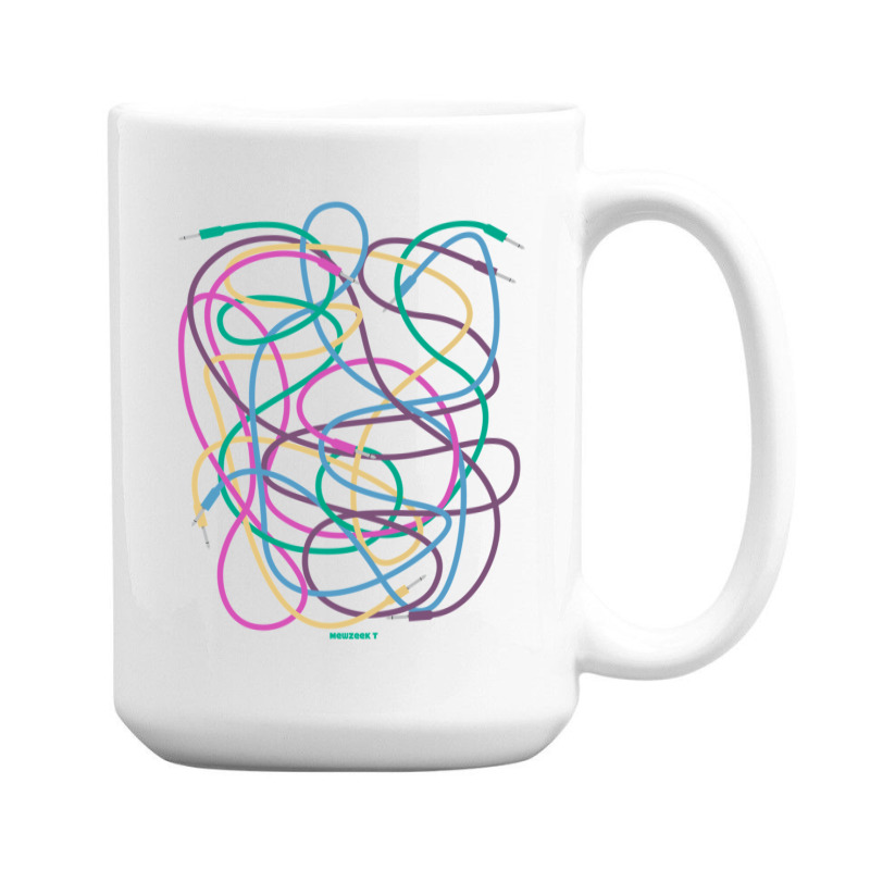 Modular Synthesizer Patch Cables 1 15 Oz Coffee Mug | Artistshot