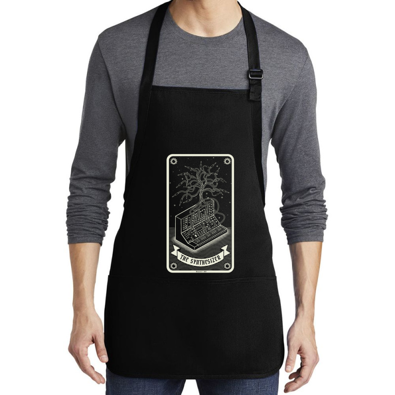 Modular Synthesizer Tarot Card 1 Medium-length Apron | Artistshot