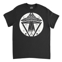 Extraterrestrial Life Aliens Spaceship External Sci Fi Classic T-shirt | Artistshot