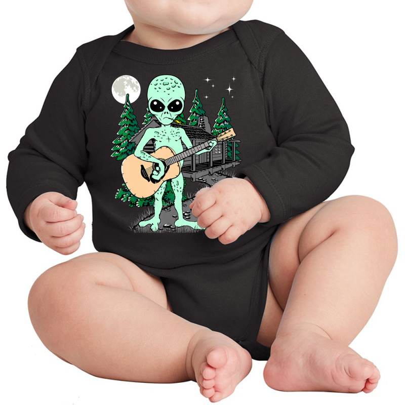 Extraterrestrial, Ancient Astronaut Theorist Ufo Alien Long Sleeve Baby Bodysuit | Artistshot