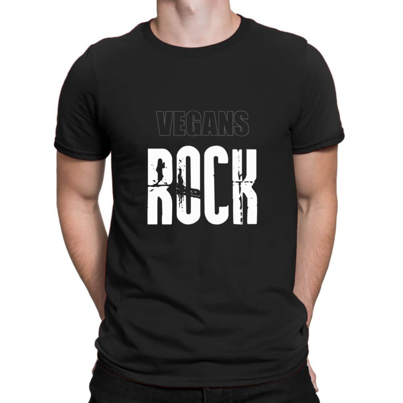 Vegans Rock T-shirt | Artistshot