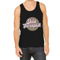 Skin Therapist Esthetician Leopard Skincare Tank Top | Artistshot