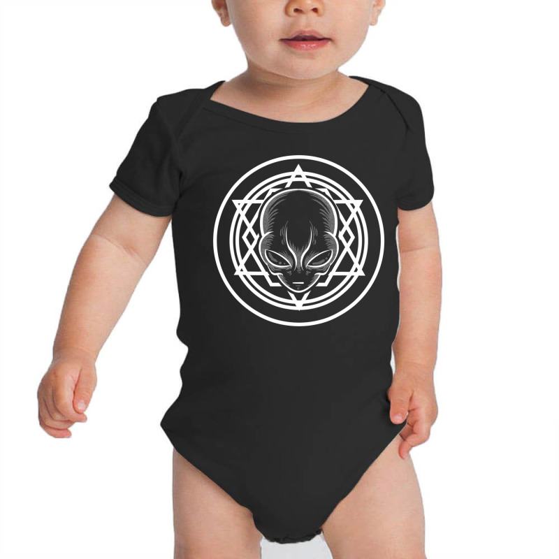 Sacred Geometry Alien Extraterrestrial Life Space Baby Bodysuit by phamkhao | Artistshot