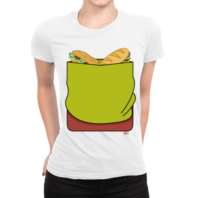 Zoinks! Pocket Ladies Fitted T-Shirt by BOBBYDAVIS | Artistshot