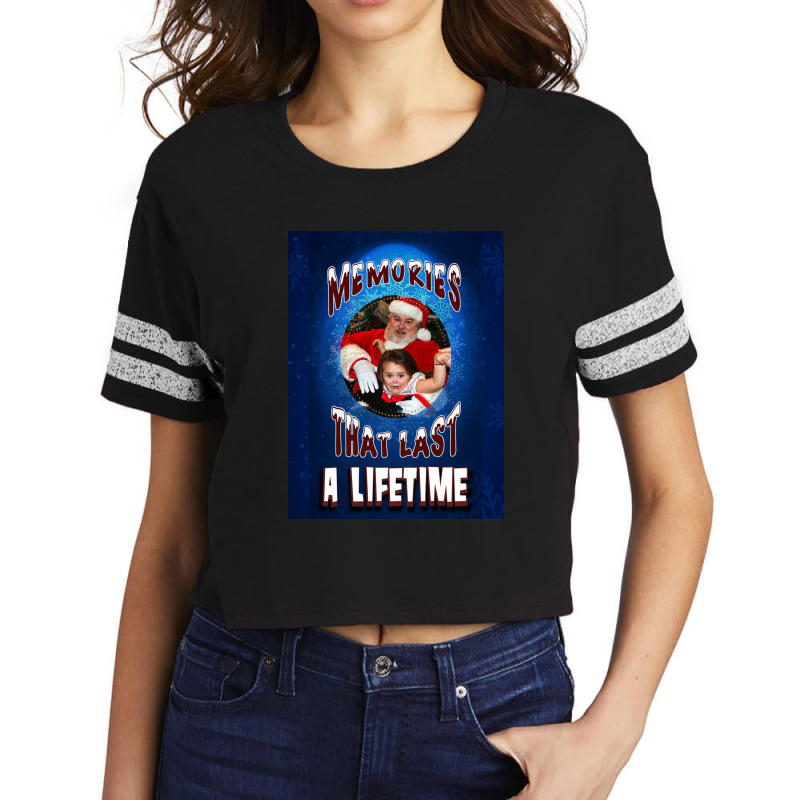 Memories That Last A Lifetime V2 - The War On Christmas Scorecard Crop Tee by AlmaWilliams | Artistshot