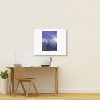 Liam Fray, Courteeners 3d Style Landscape Canvas Print | Artistshot