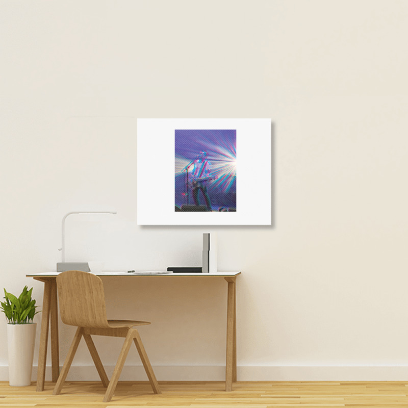 Liam Fray, Courteeners 3d Style Landscape Canvas Print | Artistshot