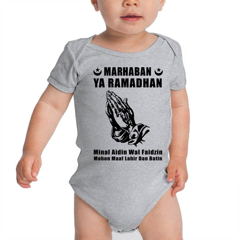 Marhaban Ya Ramadhan Baby Bodysuit by COOLSTARS | Artistshot