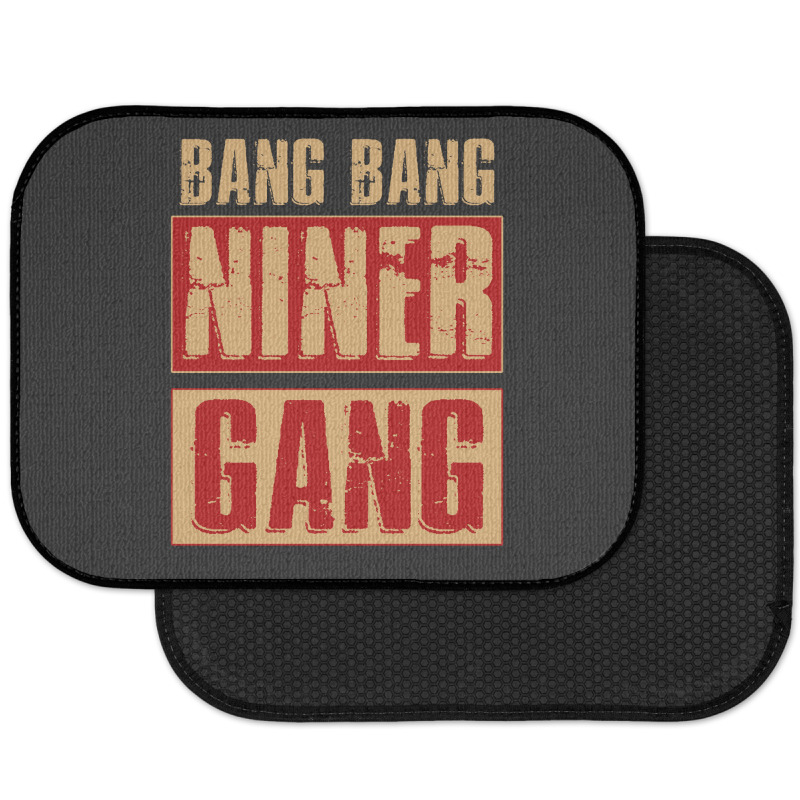 Bang Bang Niner Gang Football Cool Long Sleeve Rear Car Mat | Artistshot