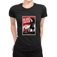 Blood Sister One Tough Nun Movie Poster - Infinite Jest - David Foster Ladies Fitted T-shirt | Artistshot