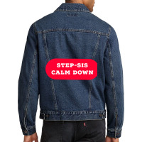 Stepsis Calm Down Men Denim Jacket | Artistshot