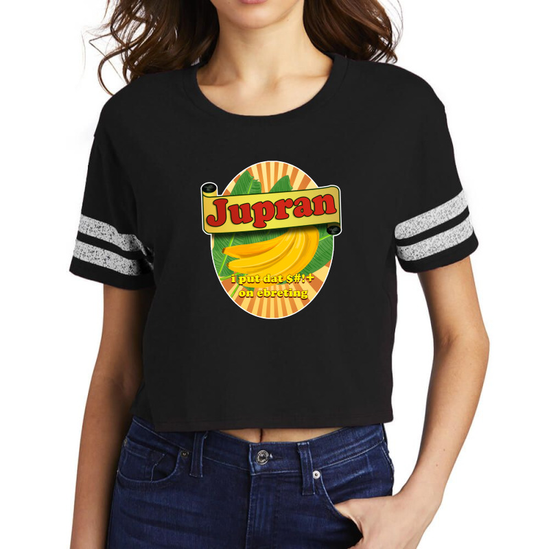 Banana Ketchup Scorecard Crop Tee by CathyCurry | Artistshot