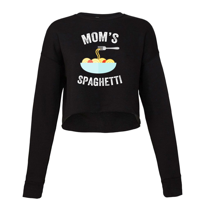 Mom's Spaghetti - Italian Mom Cropped Sweater by AlmaWilliams | Artistshot