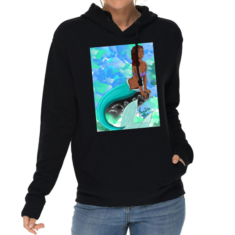 Young Mermaid Excellence Lightweight Hoodie | Artistshot