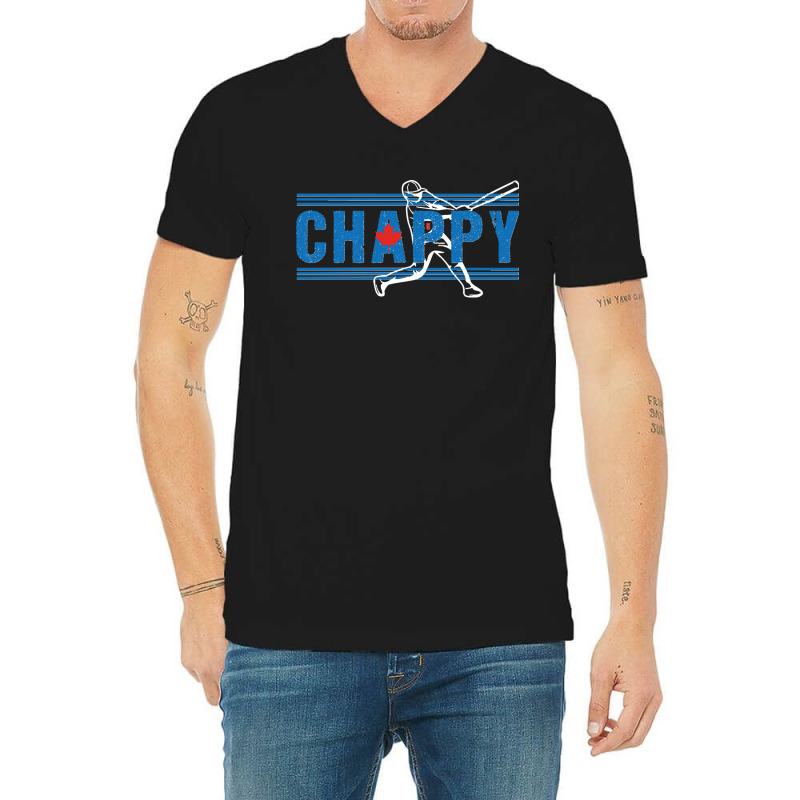 Chapman Chappy V-neck Tee | Artistshot