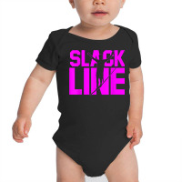 Slackline Extreme Sports Slacklining Acrobat Slacker Athlete T Shirt Baby Bodysuit | Artistshot