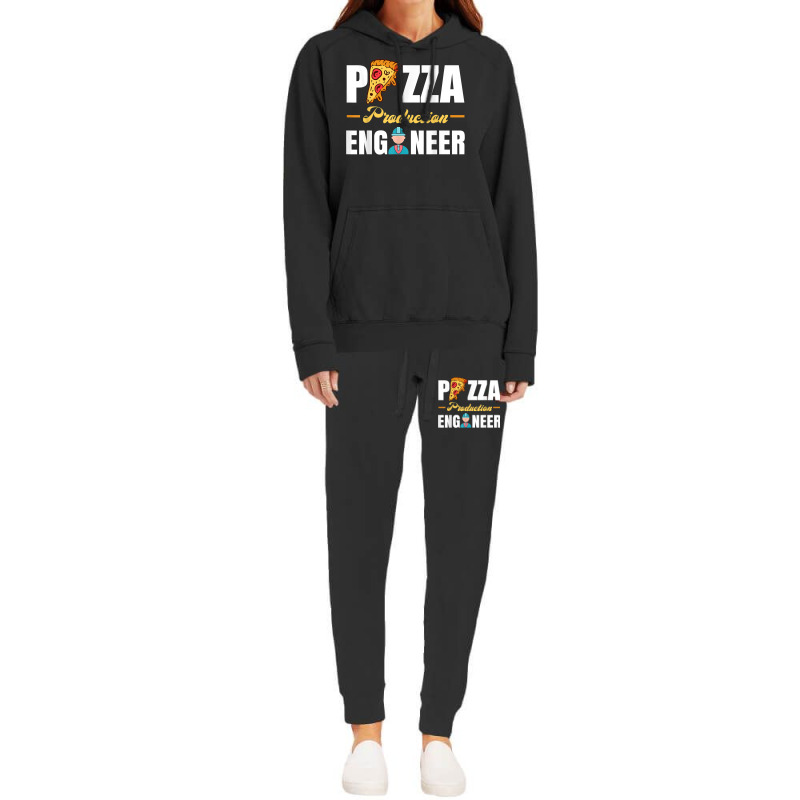 Pizzaas   Pizza Production Engineer T Shirt Hoodie & Jogger Set | Artistshot