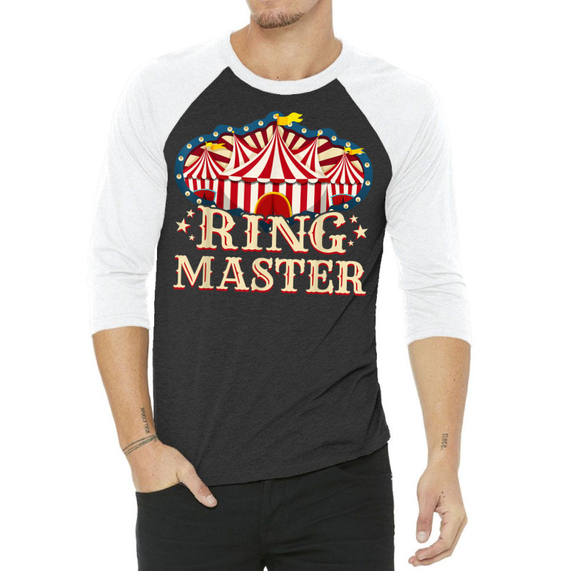 Circus Ringmaster Shirt   Circus Shirts   Ringmaster T Shirt 3/4 Sleeve Shirt by cm-arts | Artistshot