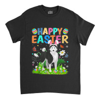 Happy Easter Funny Siberian Husky Dog Easter Sunday Classic T-shirt | Artistshot