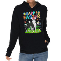 Happy Easter Funny Siberian Husky Dog Easter Sunday Lightweight Hoodie | Artistshot