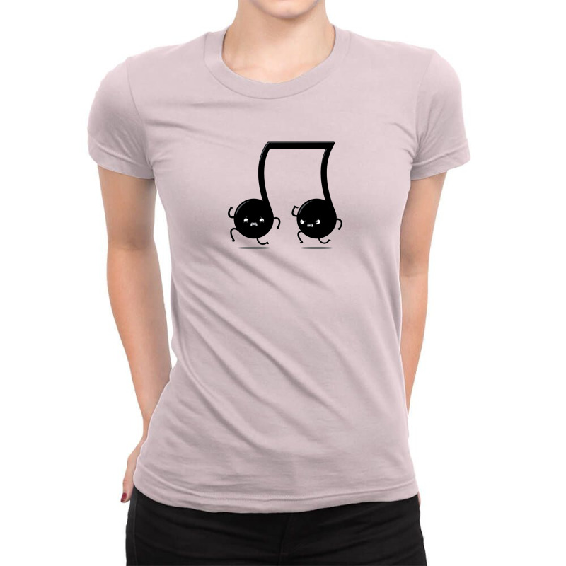 Crazy Notes Ladies Fitted T-Shirt by Disgus_Thing | Artistshot