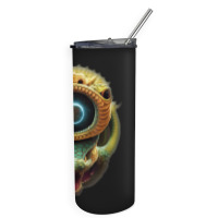 Serpentine Water A Monster Huge Eyes Halloween Mythical Skinny Tumbler | Artistshot