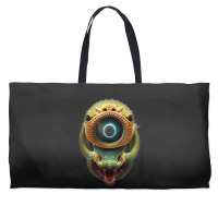 Serpentine Water A Monster Huge Eyes Halloween Mythical Weekender Totes | Artistshot