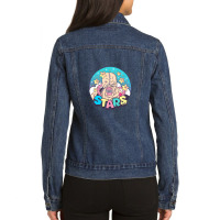 Nemesis - Stars Ladies Denim Jacket | Artistshot