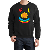 Stars And Moonstars, Moon, Sun And Rainbow Crewneck Sweatshirt | Artistshot