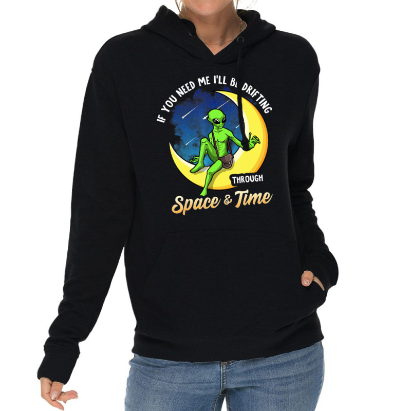 Alien Outer Space Time Travel Outerspace Ufo Aliens Lightweight Hoodie by doboc | Artistshot