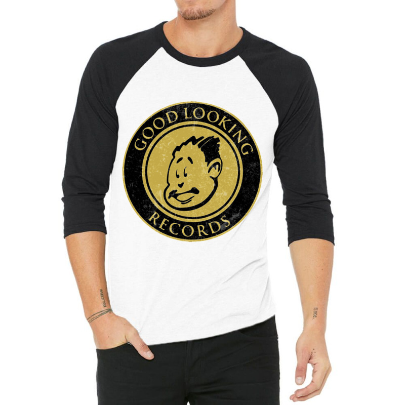 Good Looking Music Records 3/4 Sleeve Shirt by MAALDONADO | Artistshot