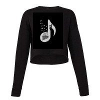 Musical Note   Chimes Cropped Sweater | Artistshot