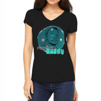 Psychohistorys Green Daddy Women's V-neck T-shirt | Artistshot