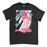 Alien Pin Up Space Girl Men Classic T-shirt | Artistshot