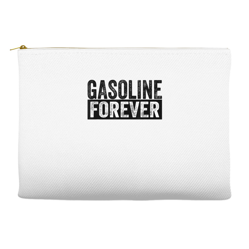 Gasoline Forever Funny Gas Cars T Shirt Accessory Pouches | Artistshot