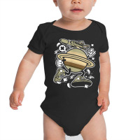 Funny Science Space Planet Pluto Baby Bodysuit | Artistshot