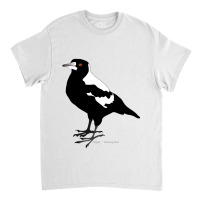 Magpie, Australian Bird Classic T-shirt | Artistshot