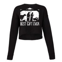 Best Ever Christmas Cool Jesus Nativity Scene Christian Cropped Sweater | Artistshot