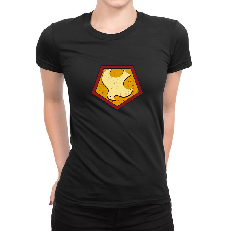 Peacemaker Emblem Ladies Fitted T-shirt | Artistshot