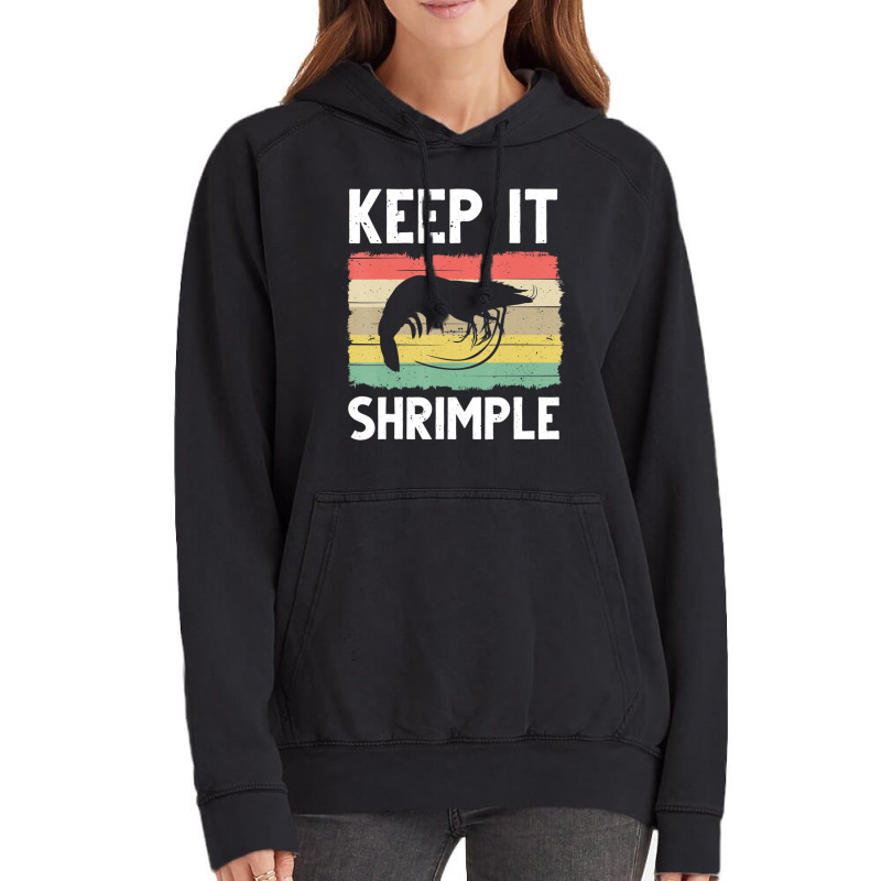 Shrimp Women Cool Fishing Prawn Lover Vintage Hoodie | Artistshot