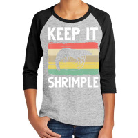 Shrimp Women Cool Fishing Prawn Lover Youth 3/4 Sleeve | Artistshot