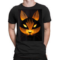 Halloween Cat   Spooky Kitty   Creepy Halloween Party T-shirt | Artistshot