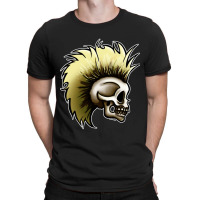 Punk Skull (bleach Blonde Version) T-shirt | Artistshot