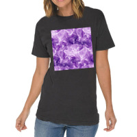 Purple Shibori Corals Vintage T-shirt | Artistshot