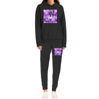 Purple Shibori Corals Hoodie & Jogger Set | Artistshot