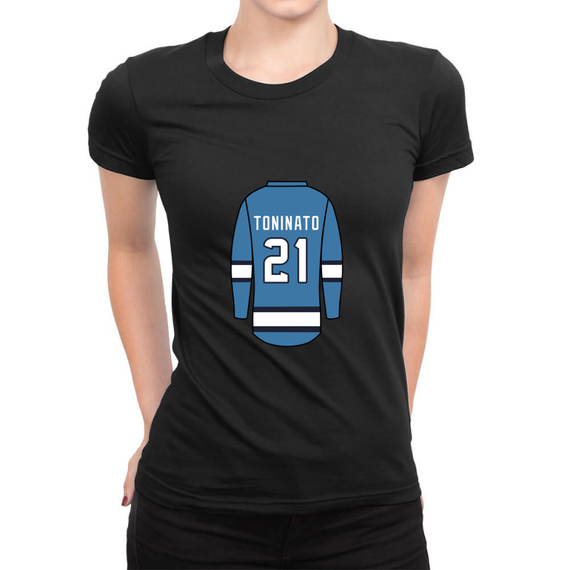 Dominic Toninato Alternate Jersey Ladies Fitted T-Shirt by RoxannUhlich | Artistshot